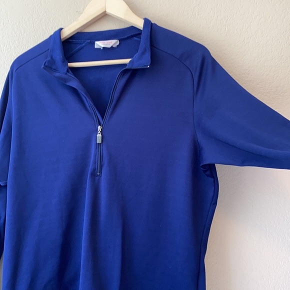 Pearl iZumi Quarter Zip Sweater Blue Size Large - Picture 8 of 13